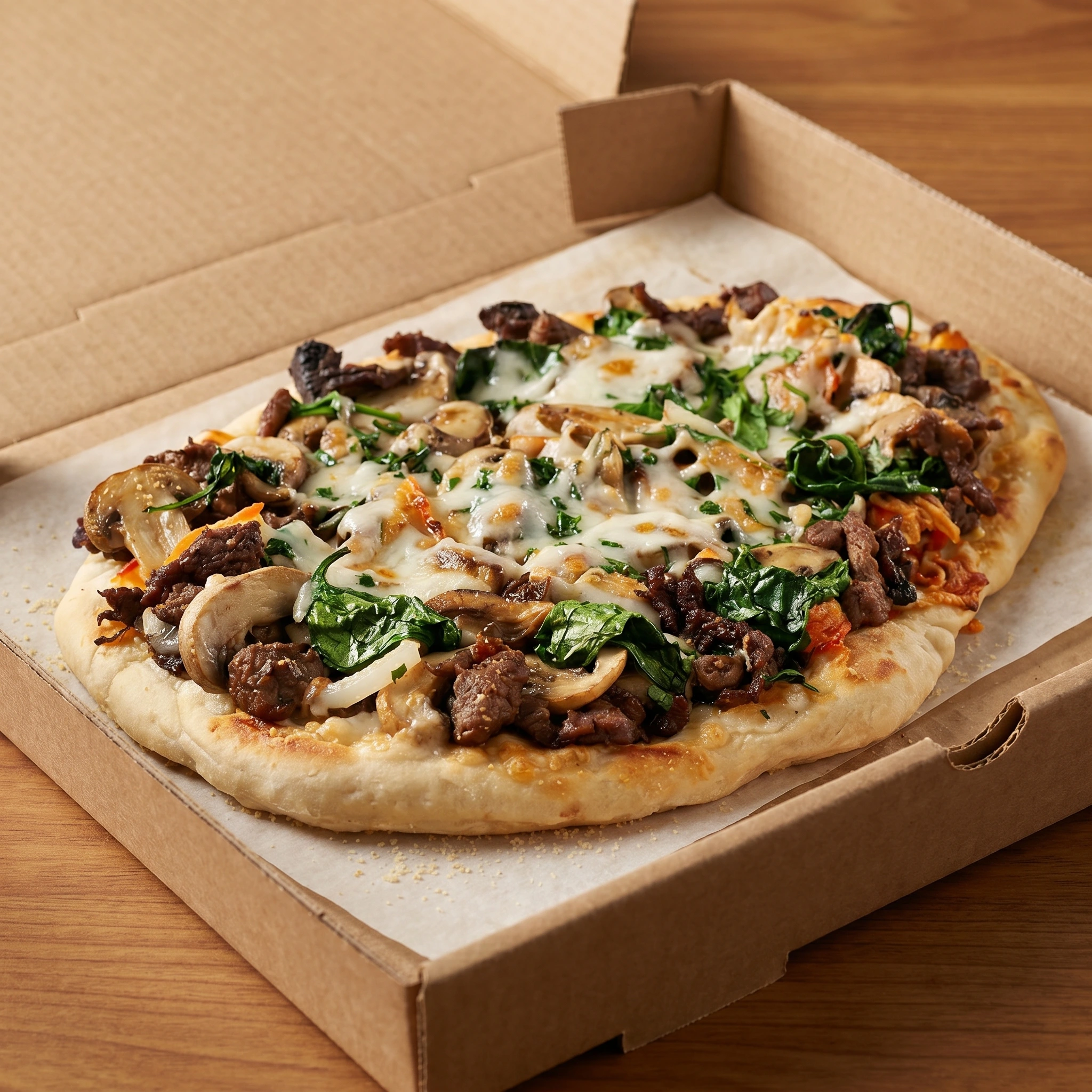 House Special All Dressed Pizza at Western Pizza Red Deer, AB